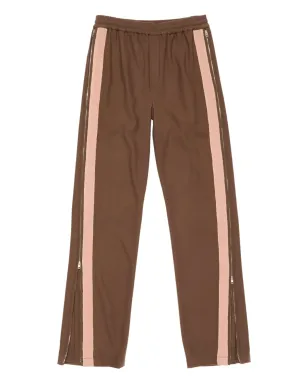 Acne Studios ジップアップ トラックパンツ - ブラウン - サムネイル1