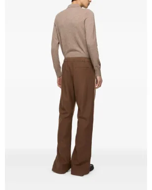 Acne Studios ジップアップ トラックパンツ - ブラウン - サムネイル3