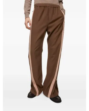 Acne Studios ジップアップ トラックパンツ - ブラウン - サムネイル4