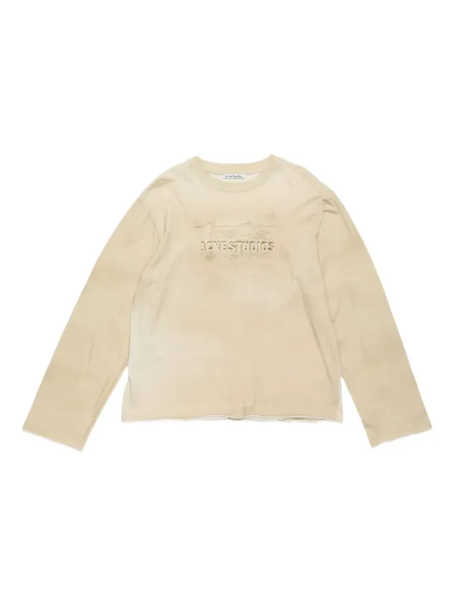 Acne Studios Acne Studios ロングスリーブ ロゴ Tシャツの商品画像