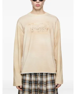 Acne Studios ロングスリーブ ロゴ Tシャツ - サムネイル3