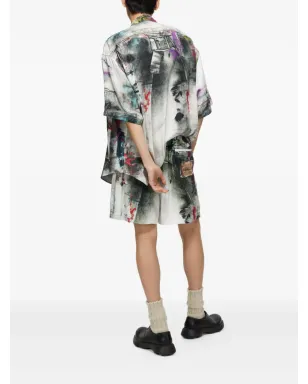 Acne Studios ペイントスプラターショーツ - サムネイル3