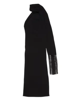 Acne Studios ドレープフリンジドレス - サムネイル1