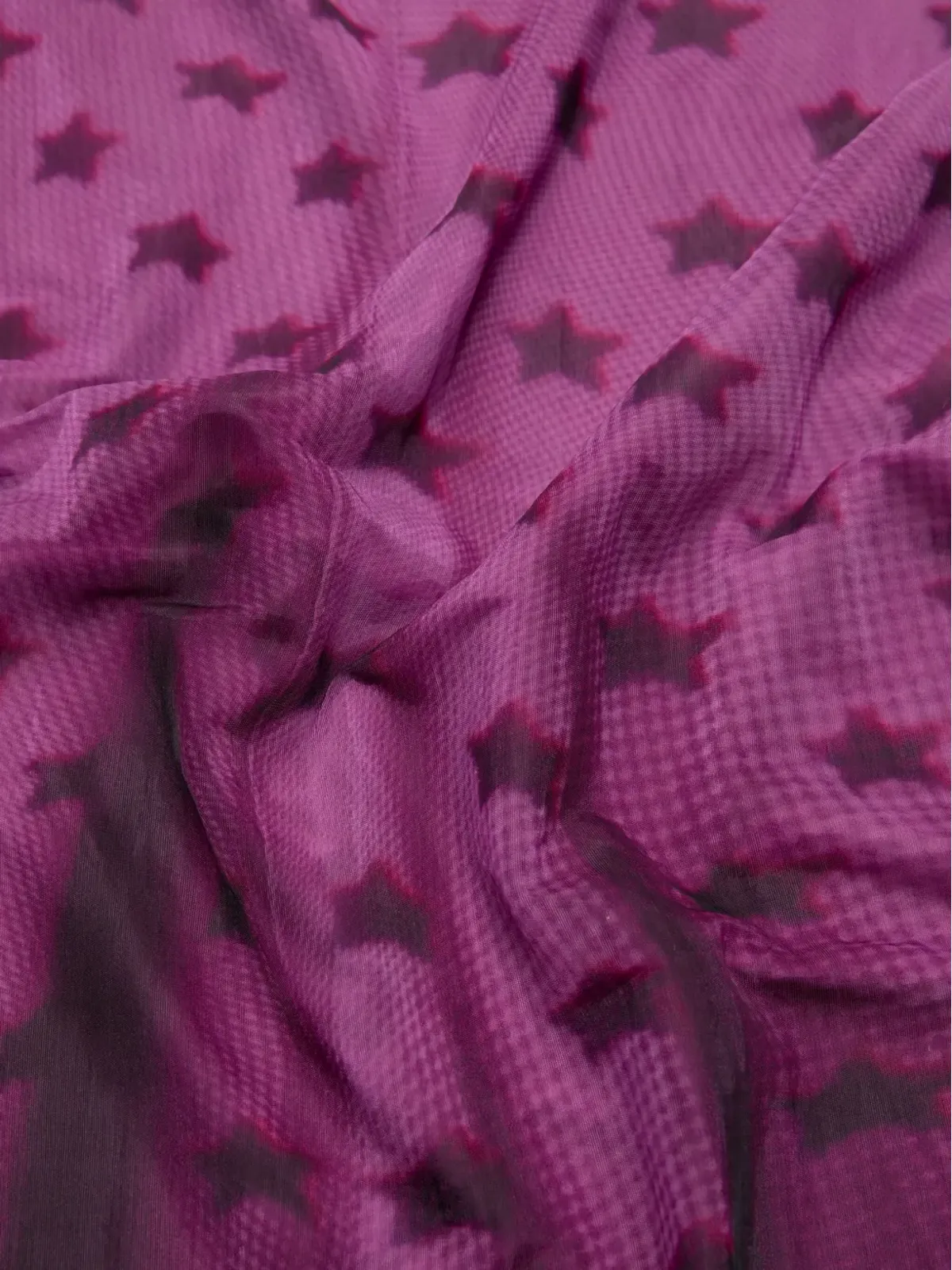 Acne Studios 星柄ジャージースカート - Purple - 画像5