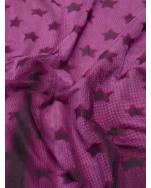 Acne Studios 星柄ジャージースカート - Purple - サムネイル5