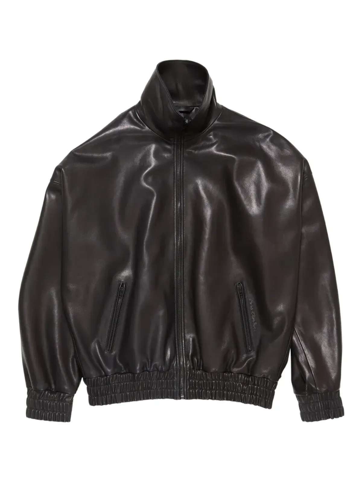 Acne Studios ジップアップレザージャケット - 画像1