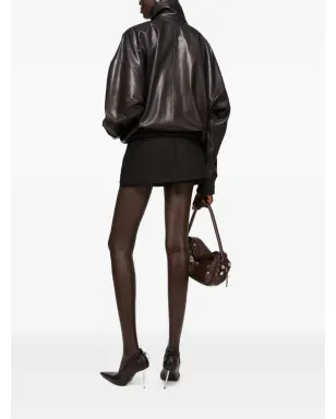 Acne Studios ジップアップレザージャケット - サムネイル4