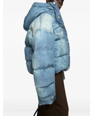 Acne Studios デニムダウンジャケット フード付き - サムネイル3