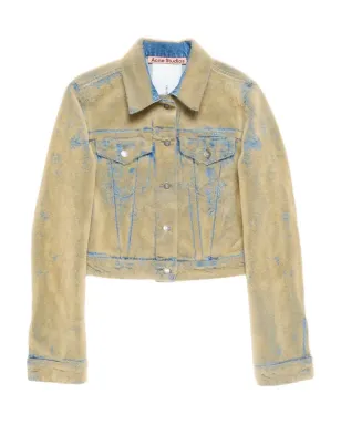 Acne Studios テクスチャードデニムジャケット - サムネイル1