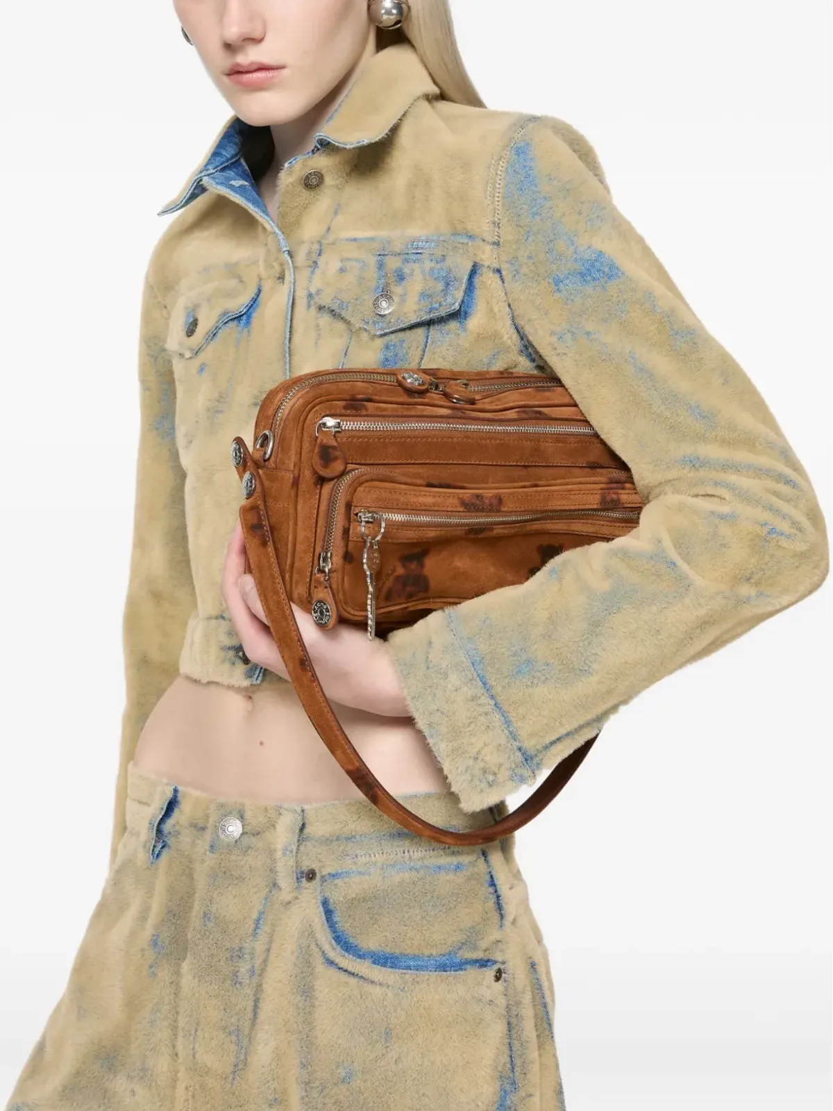 Acne Studios テクスチャードデニムジャケット - 画像4