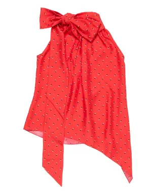 Acne Studios リボンディテール アシンメトリックトップ - サムネイル1
