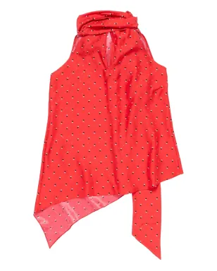 Acne Studios リボンディテール アシンメトリックトップ - サムネイル5