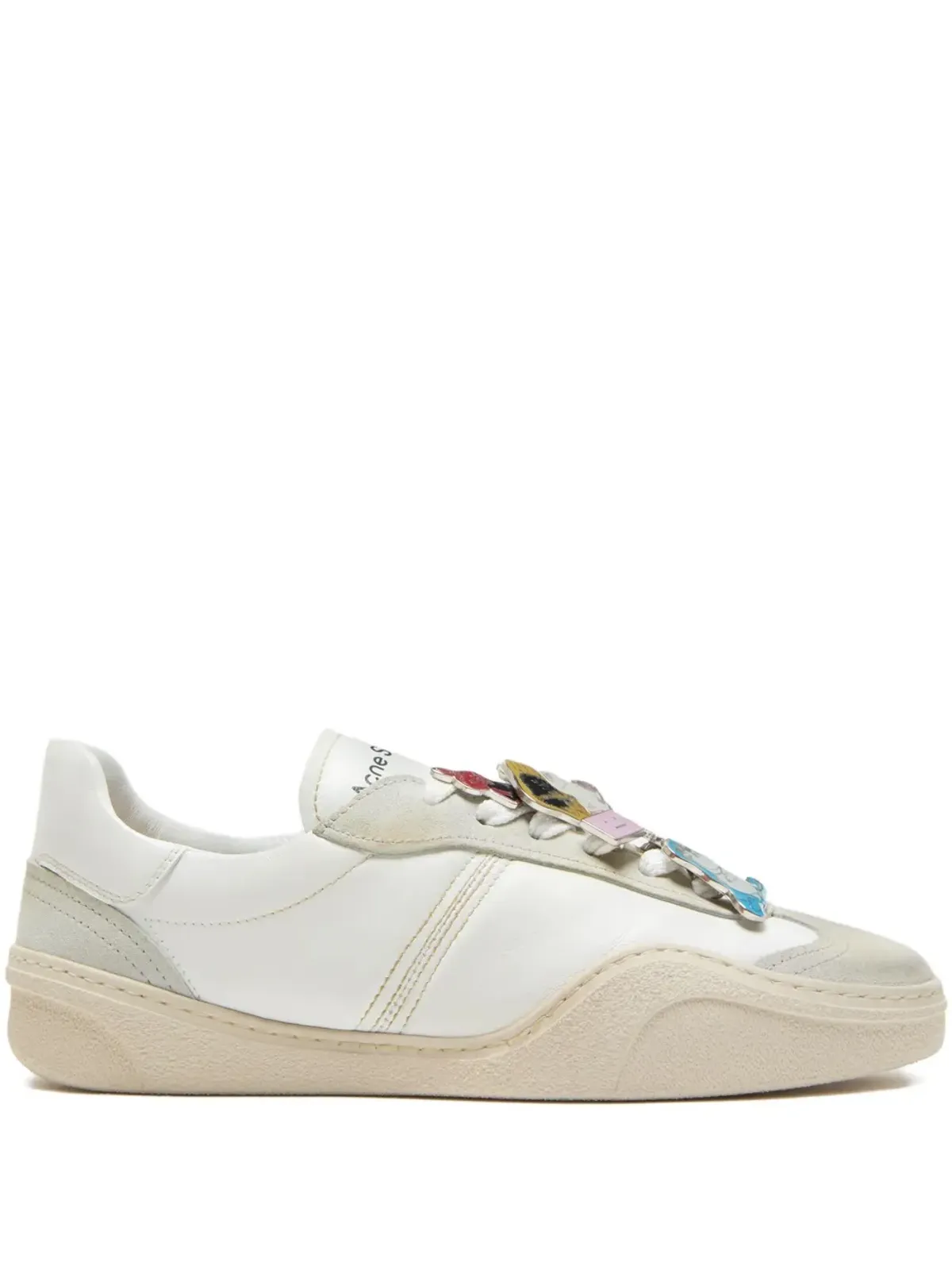 Acne Studios チャームディテール ロー・トップスニーカー - 画像1