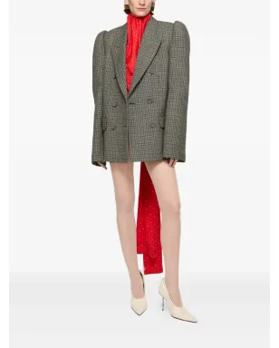 Acne Studios ヘリンボーン柄 ダブルブレストブレザー - サムネイル2