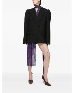 Acne Studios パフスリーブ ダブルブレスト ジャケット - サムネイル2