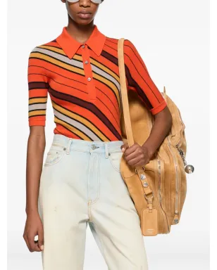 Acne Studios ストライプ柄ポロシャツ - サムネイル4