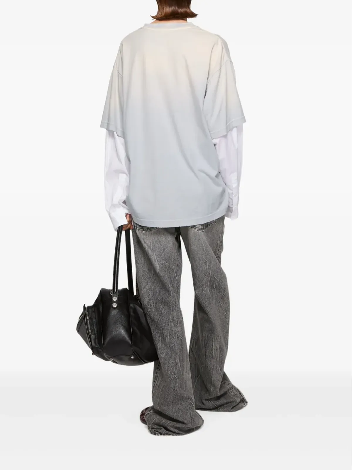 Acne Studios ベルト付きデニムジーンズ - 画像3