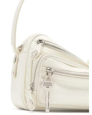 Acne Studios トリプルジップレザーショルダーバッグ - サムネイル4