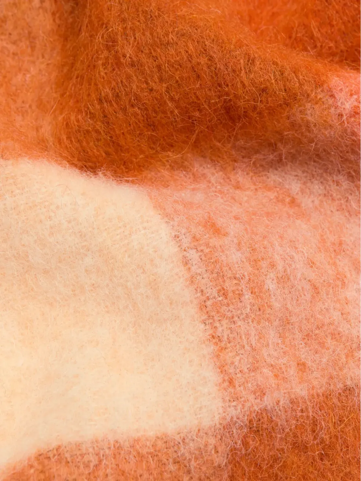 Acne Studios チェック柄フリンジスカーフ - 画像2