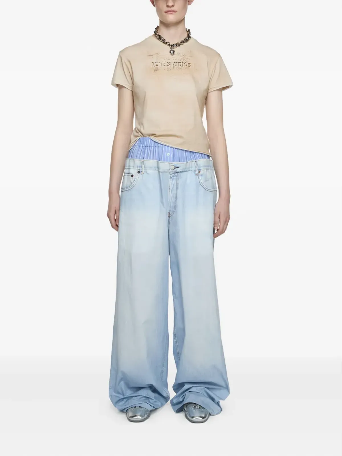 Acne Studios オーガニックコットンTシャツ - 画像2