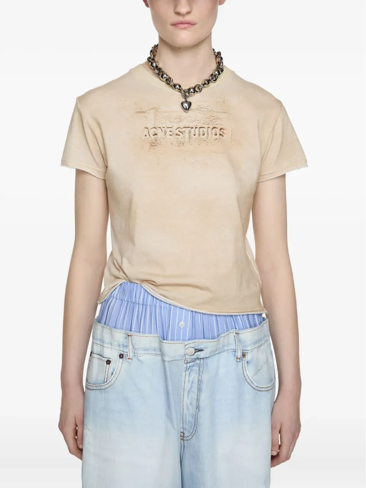 Acne Studios オーガニックコットンTシャツ - 画像3
