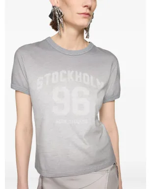 Acne Studios スプレー加工コットンTシャツ - サムネイル4