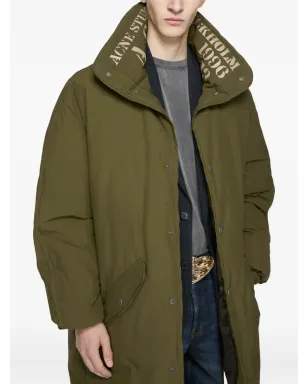 Acne Studios 1996 ロゴプリント パディッドコート - サムネイル4