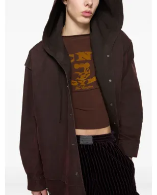 Acne Studios フード付きオーガニックコットンジャケット - サムネイル4
