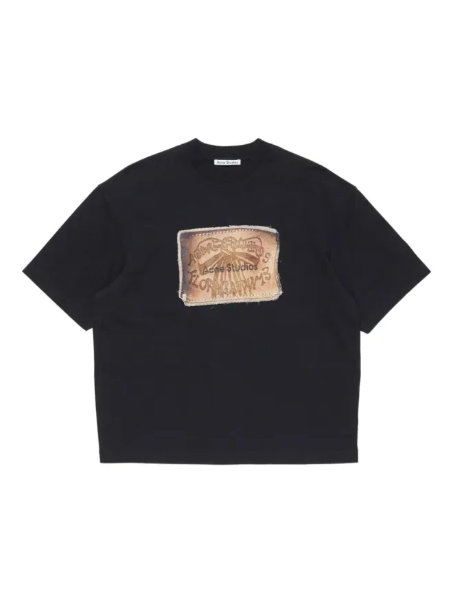 Acne Studios Acne Studios グラフィックディテール オーガニックコットン Tシャツの商品画像