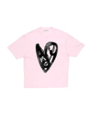 Acne Studios ハートプリントTシャツ - サムネイル1