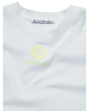 Acne Studios ロゴ刺繍入りオーガニックコットン Tシャツ - サムネイル4