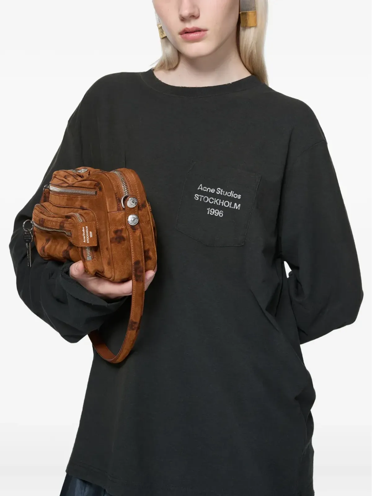 Acne Studios ポケット長袖Tシャツ - 画像4