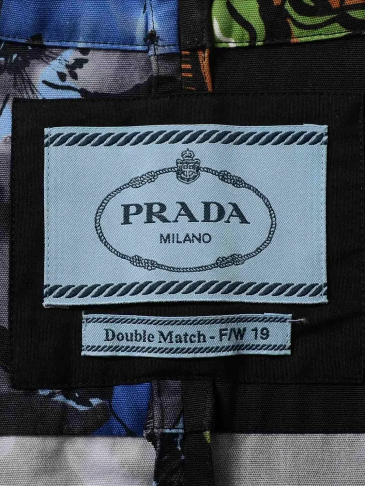 Prada ビンテージ コットンシャツ - ブルー - 画像5