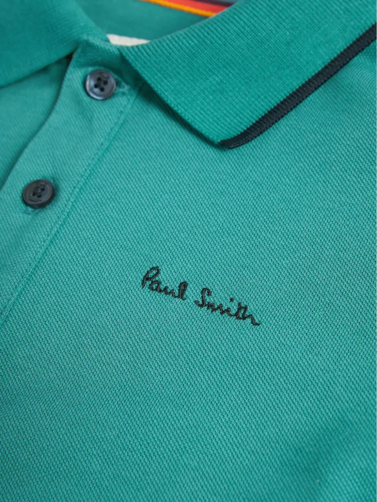 Paul Smith Junior ロゴ刺繍ポロシャツ - 画像5
