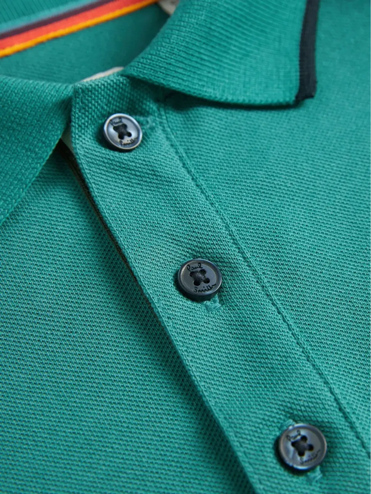 Paul Smith Junior ロゴ刺繍ポロシャツ - 画像4