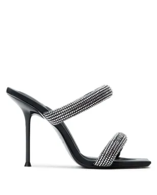 Alexander Wang クリスタル装飾ストレットサンダル - サムネイル1