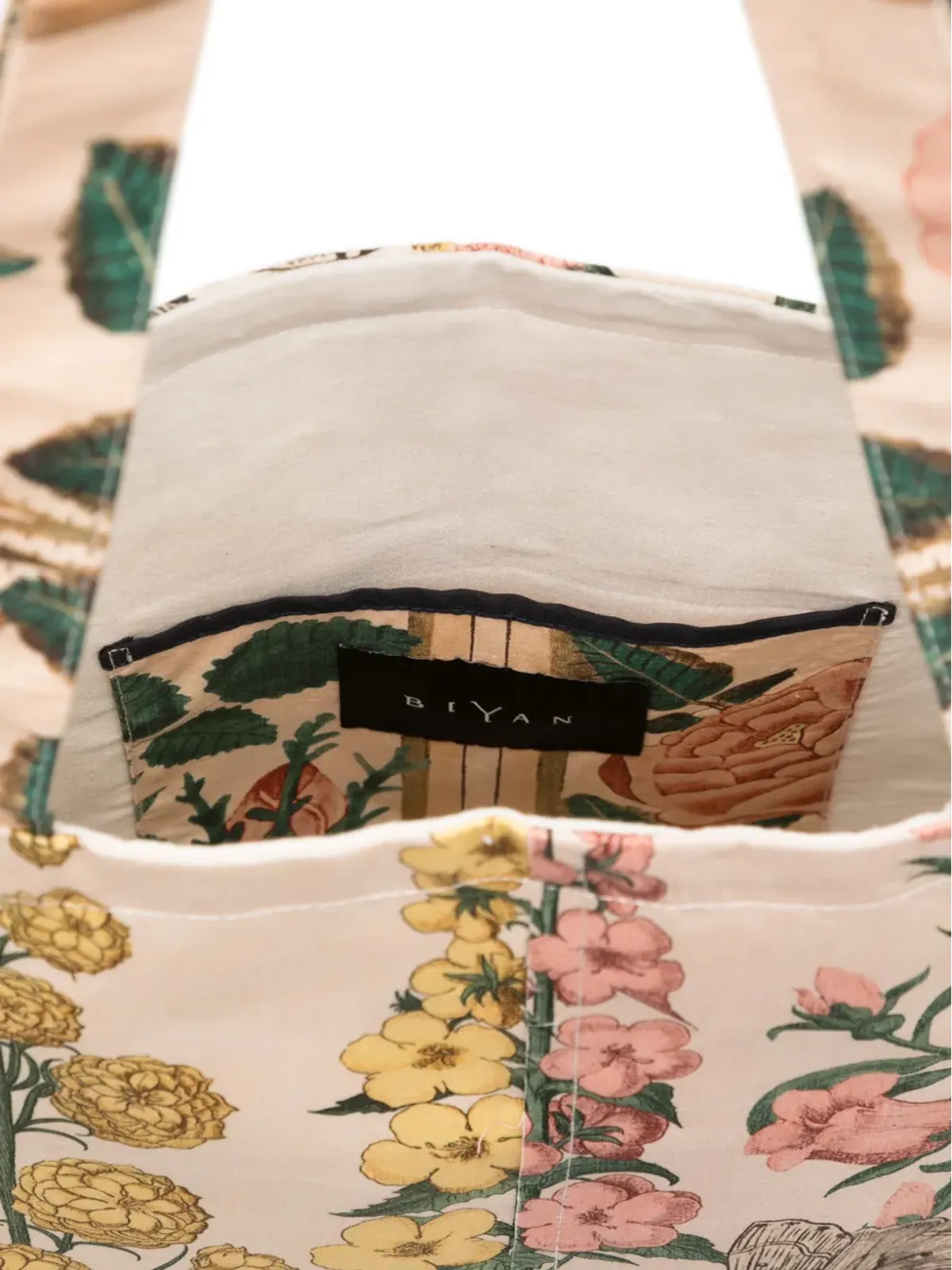 Biyan 花柄プリント トートバッグ - 画像4