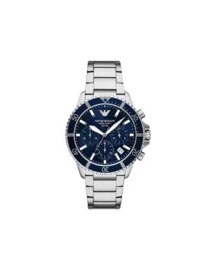 Emporio Armani ワールドエクスプローラー 43.5mm - ブルー - サムネイル1