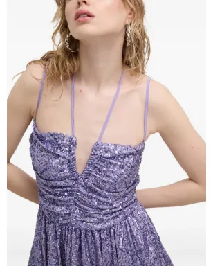 Aniye By スパンコール付きVネックミニドレス - サムネイル5