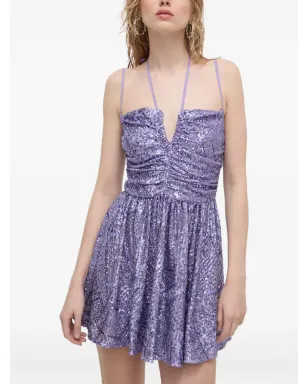 Aniye By スパンコール付きVネックミニドレス - サムネイル3