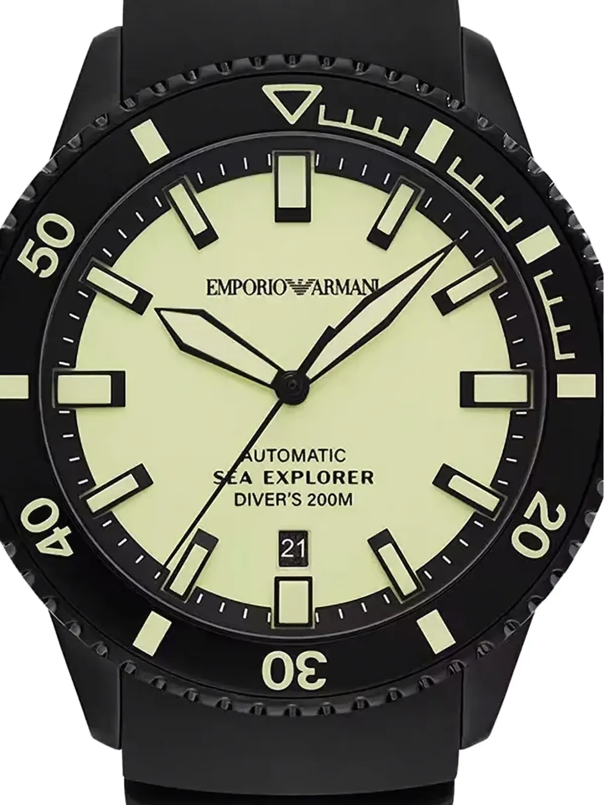 Emporio Armani Sea Explorer 42mm - グリーン - 画像2