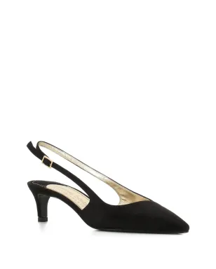 Antonio Barbato Maestri Veneziani suede slingback pumps - Black - サムネイル2