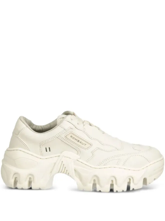 Rombaut Rombaut chunky-sole lace-up sneakers - Whiteの商品画像