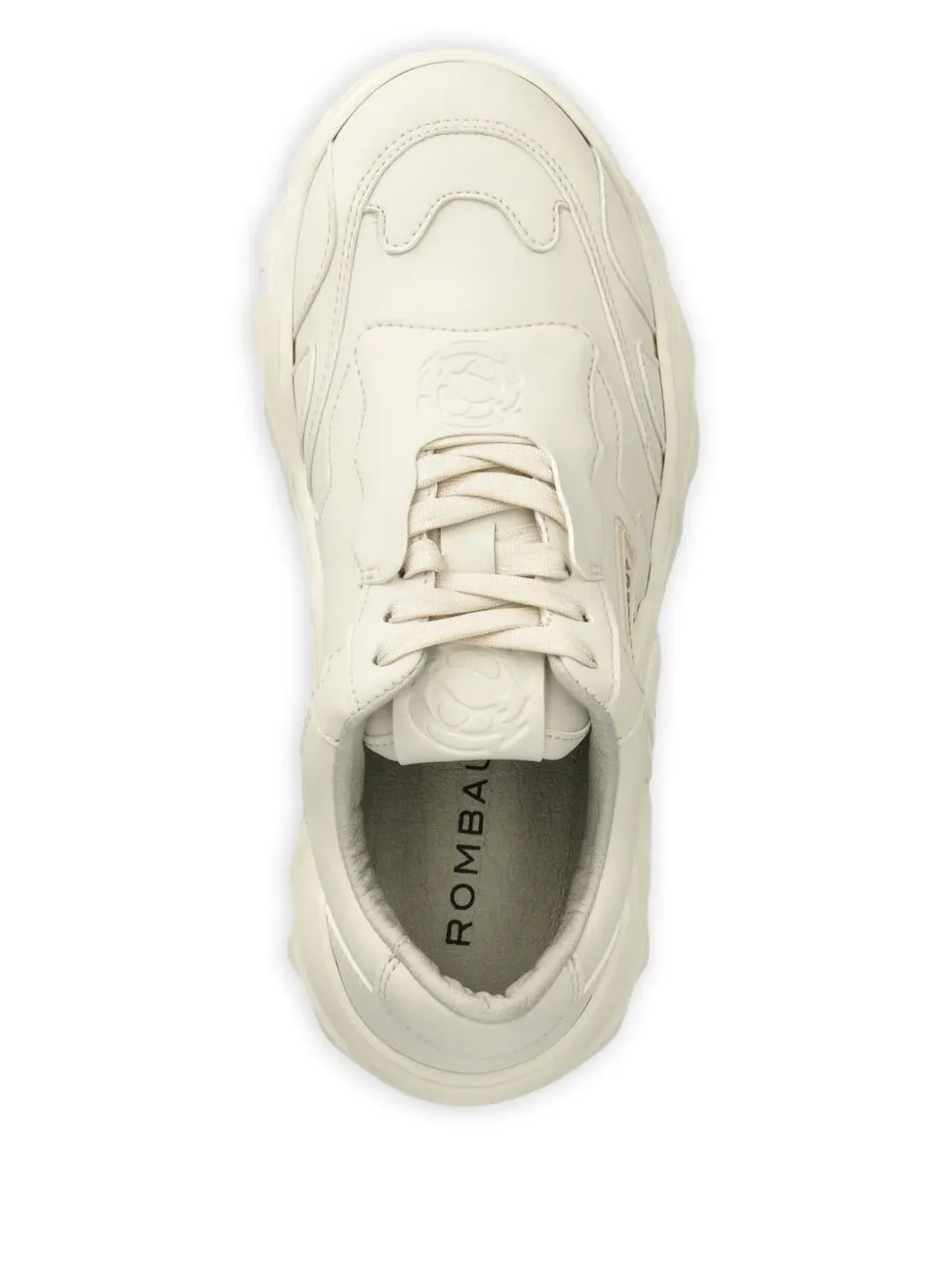 Rombaut chunky-sole lace-up sneakers - White - 画像3