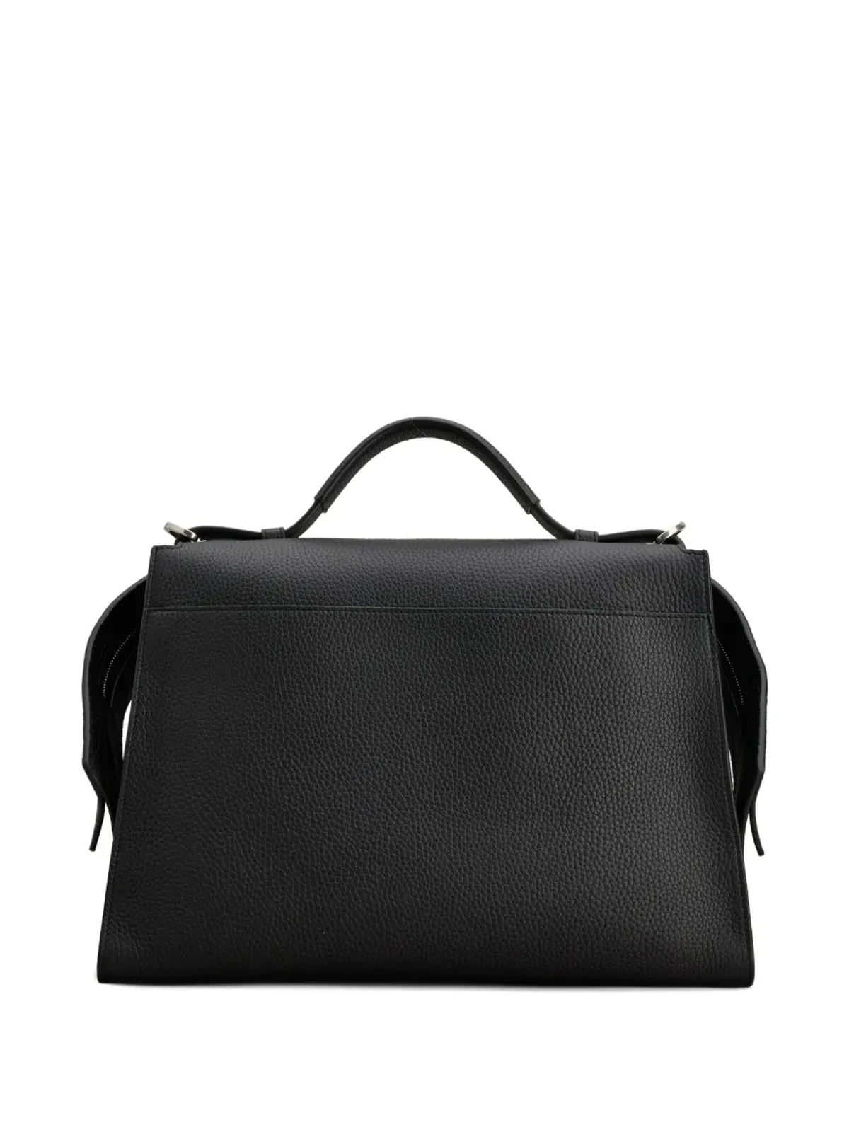 Tod's トップハンドル ペブルレザー バッグ - ブラック - 画像2