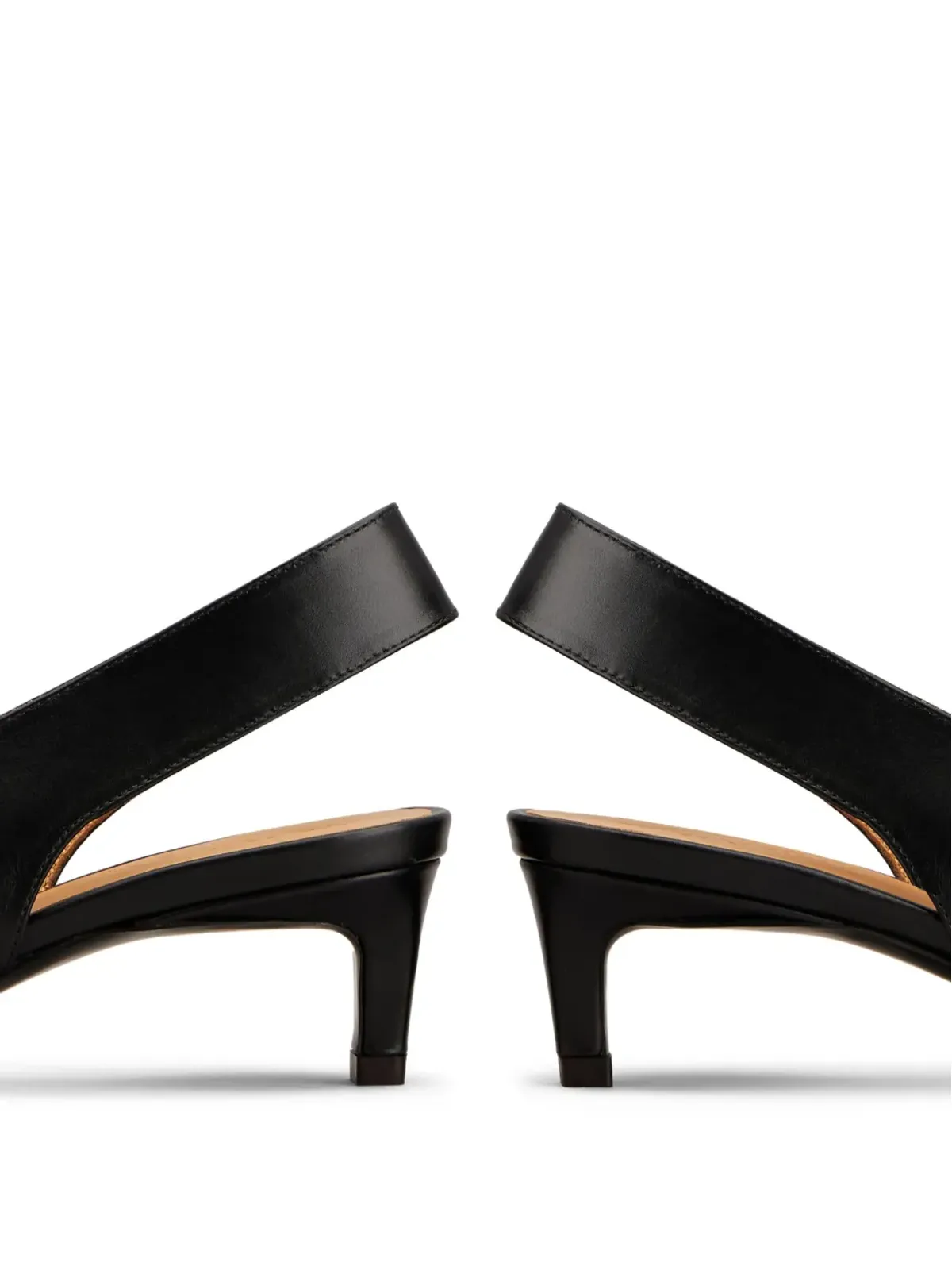 Tod's レザー スリングバック パンプス - ブラック - 画像5