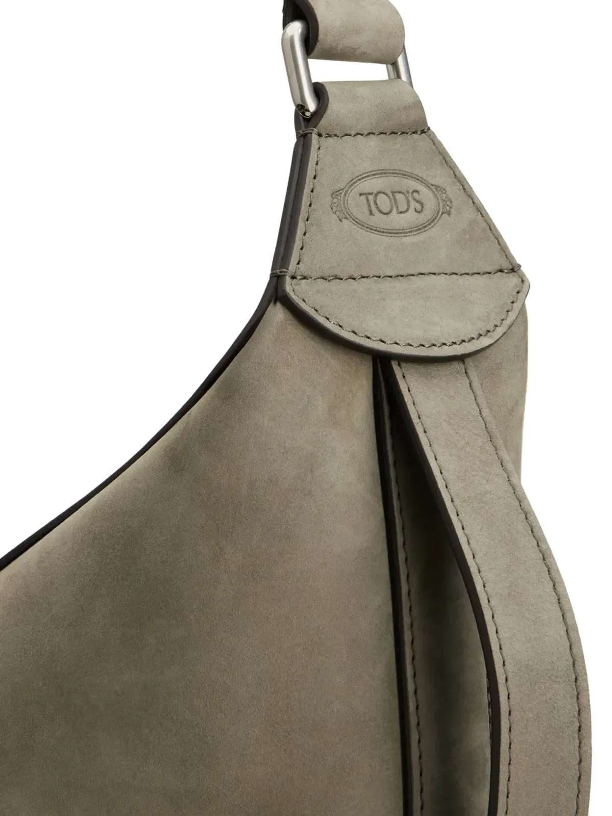 Tod's スエードレザー ショルダーバッグ - 画像3