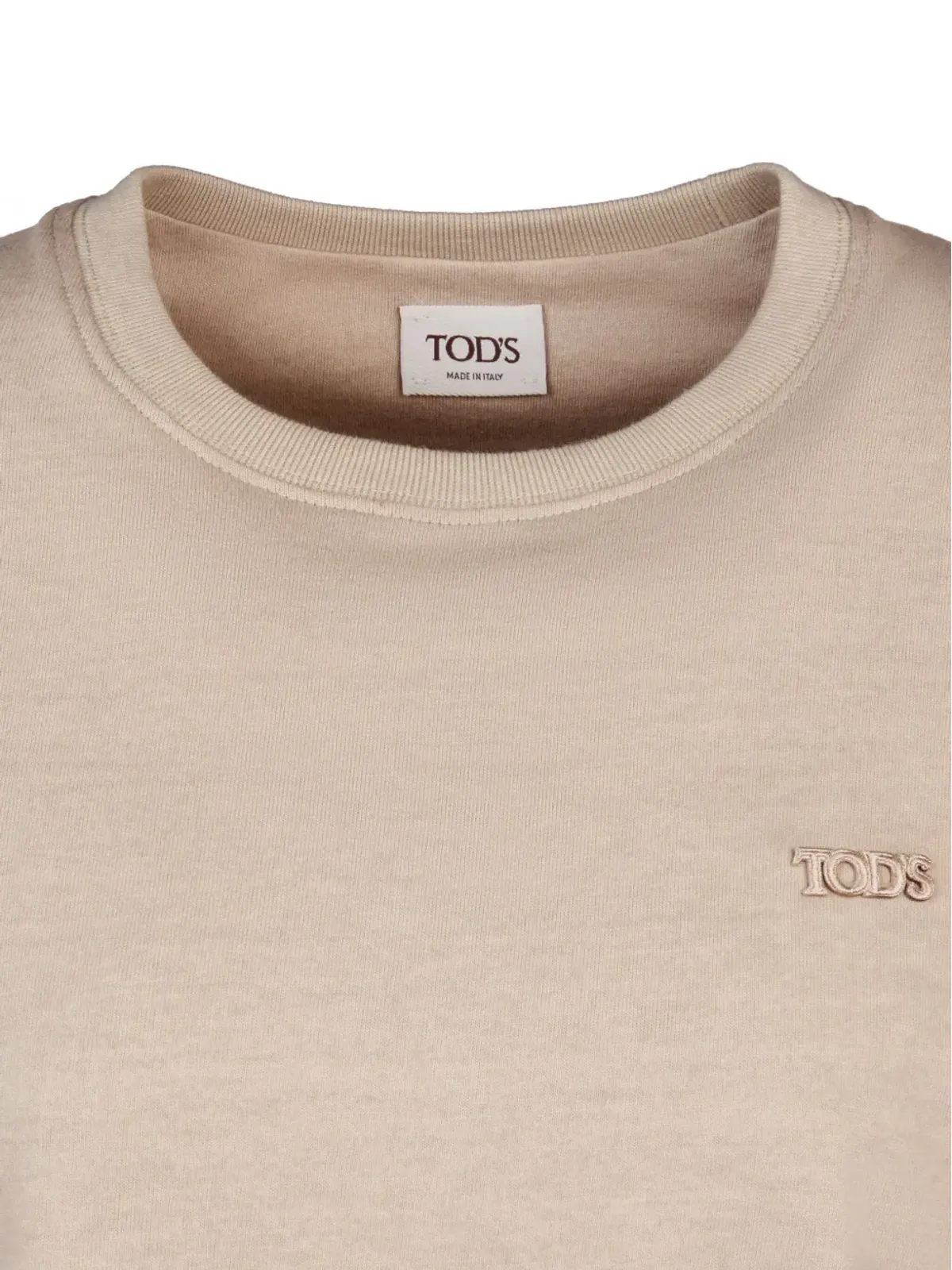 Tod's ロゴ刺繍 Tシャツ - ネュートラル系 - 画像5