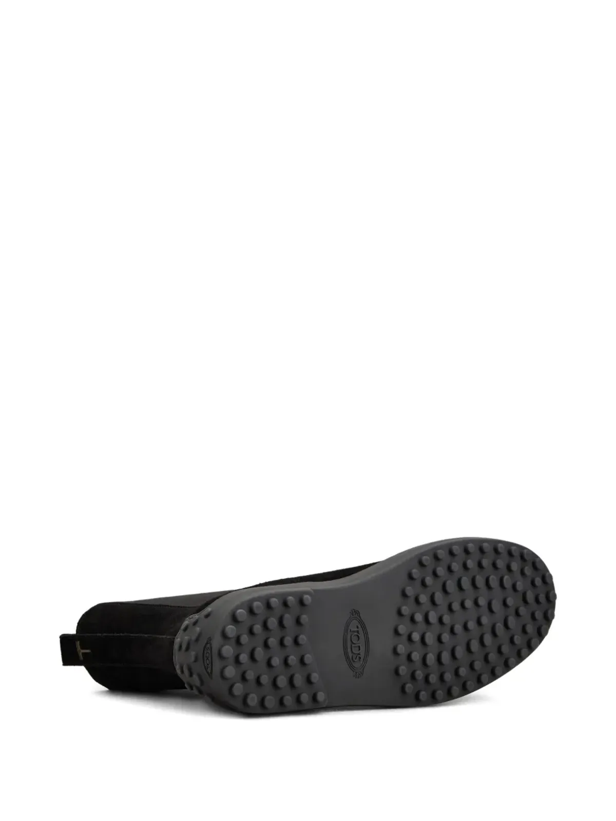 Tod's スエード チェルシーブーツ - ブラック - 画像4