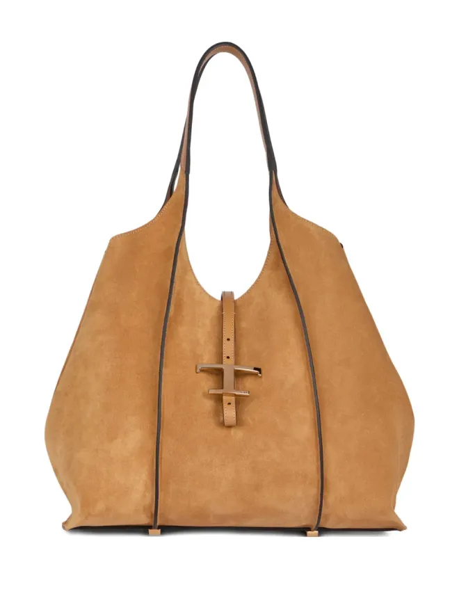 Tod's Tod's T-Timeless スエード ショルダーバッグ - ブラウンの商品画像